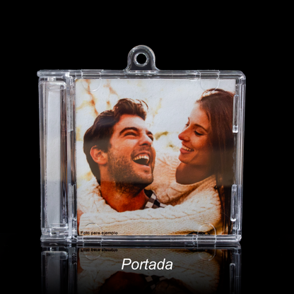 Mini Llavero Personalizable Playlist Propia